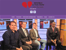 Tablet Screenshot of divorcethetalkshow.com